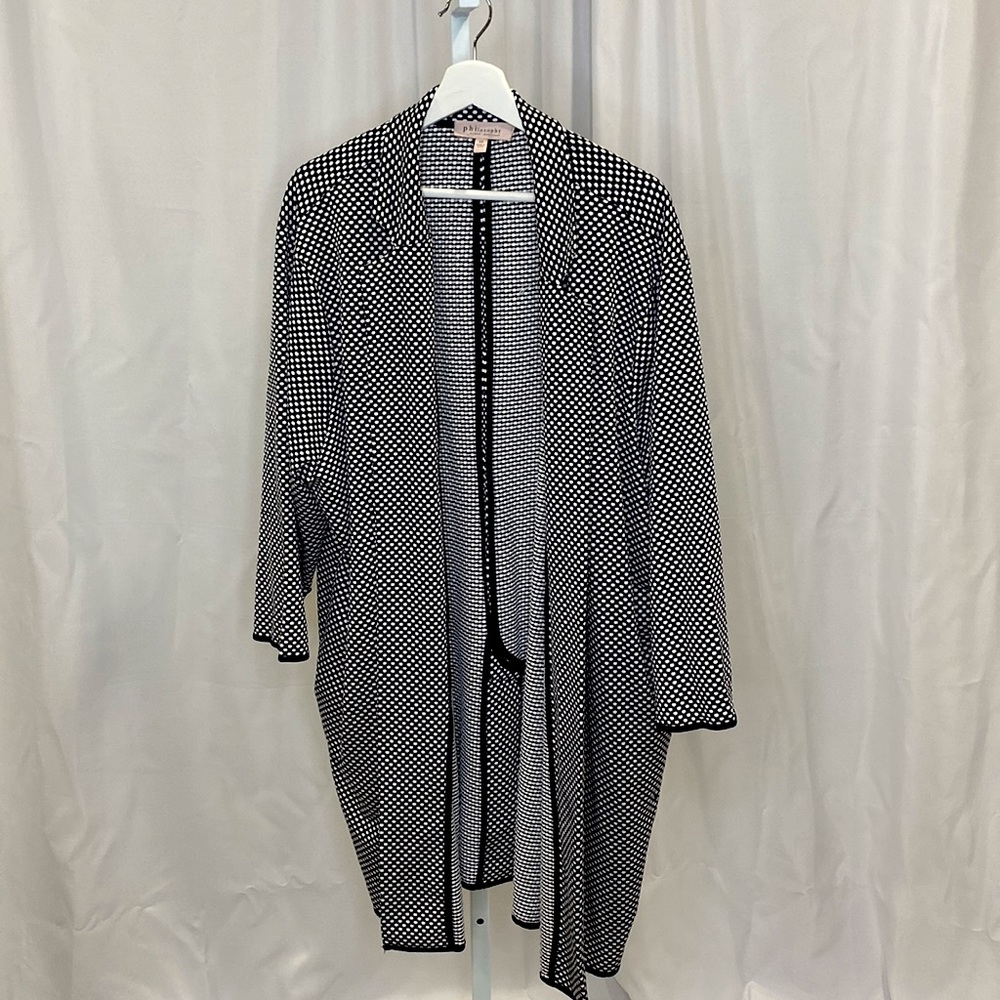 Poca Dot Cardigan ⚪️🖤